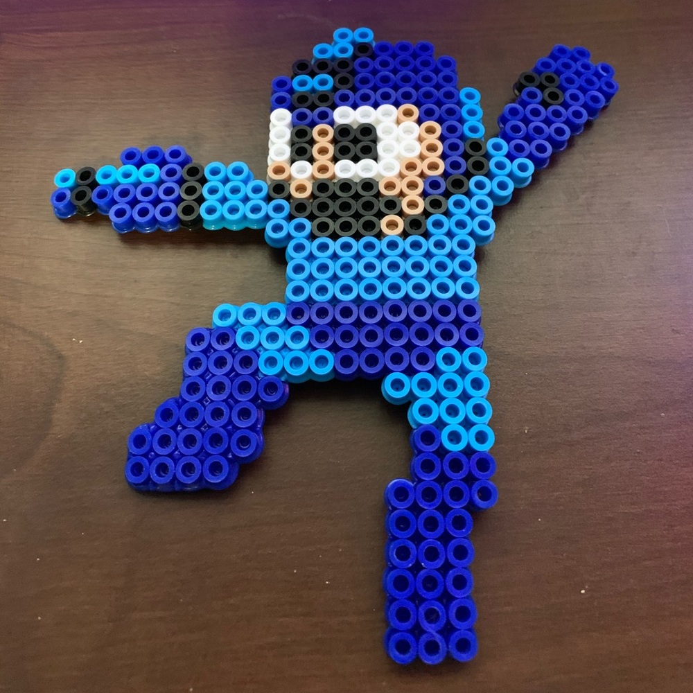 Megaman Perler Art